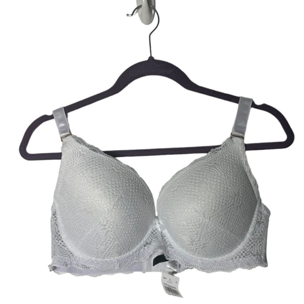 Kiss & Tell Intimates SZ 40D white lace bra